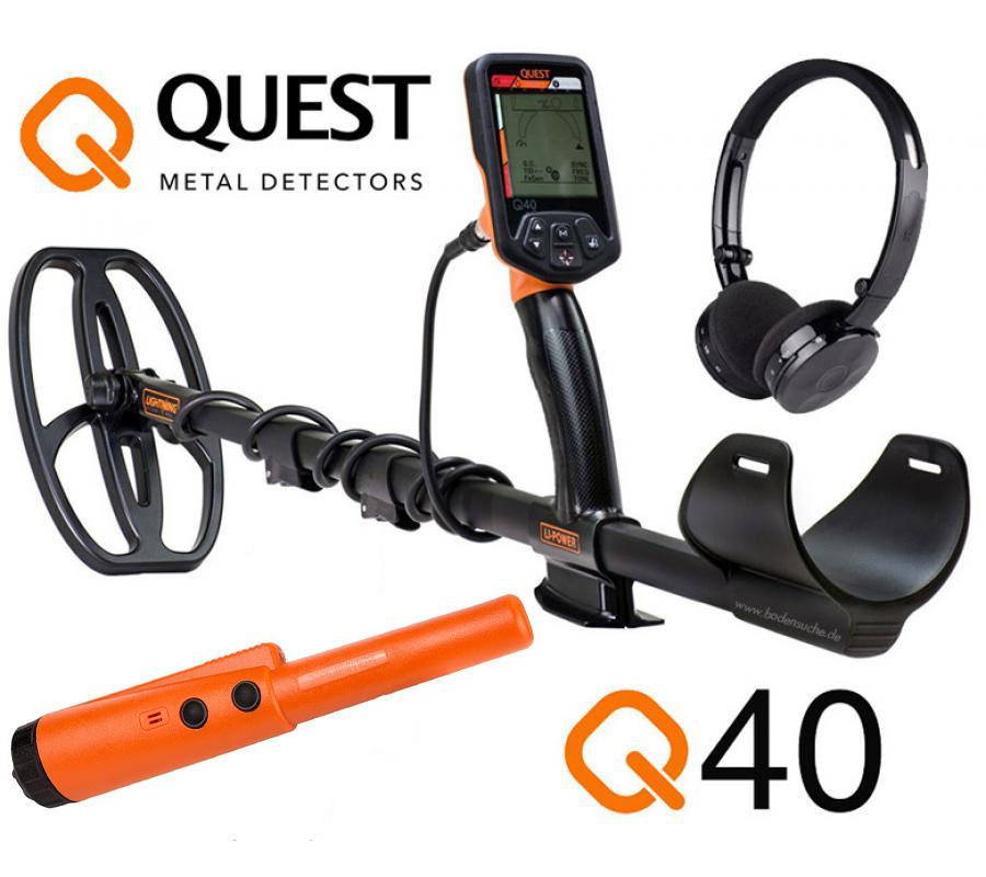 Deteknix Quest Q40 Metalldetektor Deteknix Quest Q40 Metalldetektor