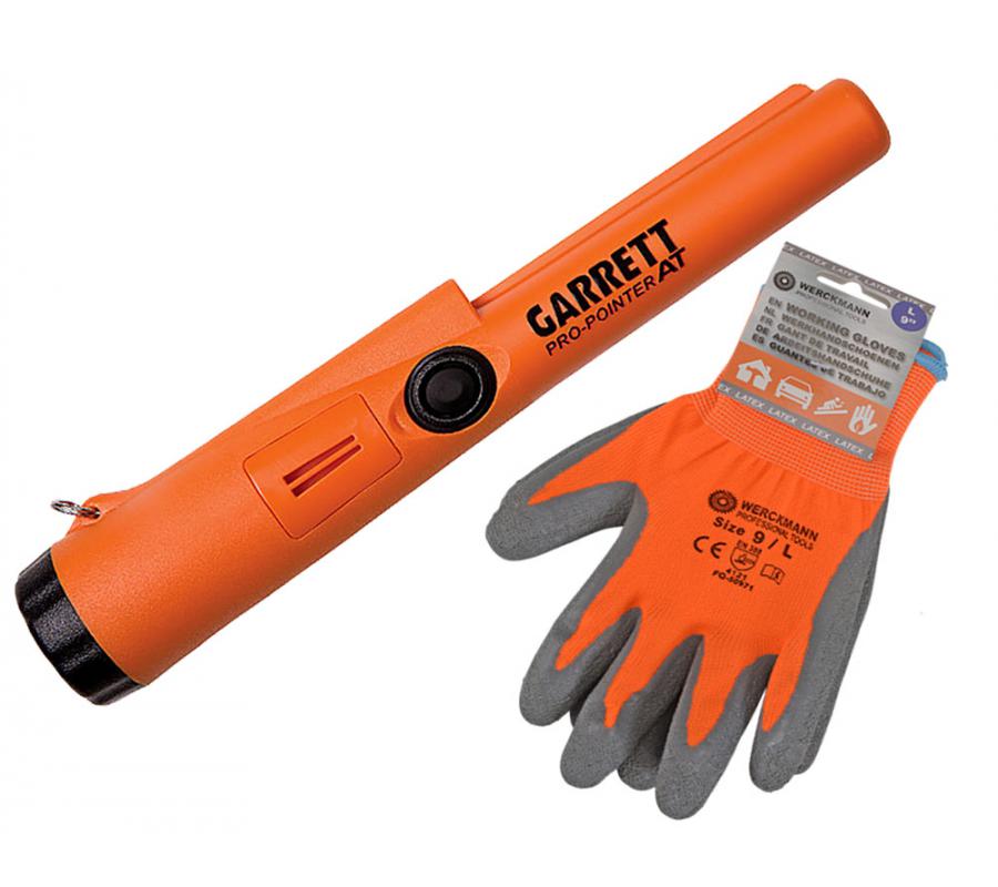 Garrett Pro Pointer AT incl. Grabungshandschuhe