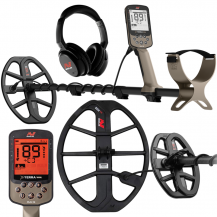 Minelab X-Terra Elite Expeditionspack Metalldetektor + gratis EQX15 38x30cm Suchspule