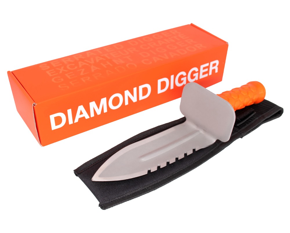 Bodensuche Shop - Quest Diamond Edge Digger Grabungsmesser Edelstahl